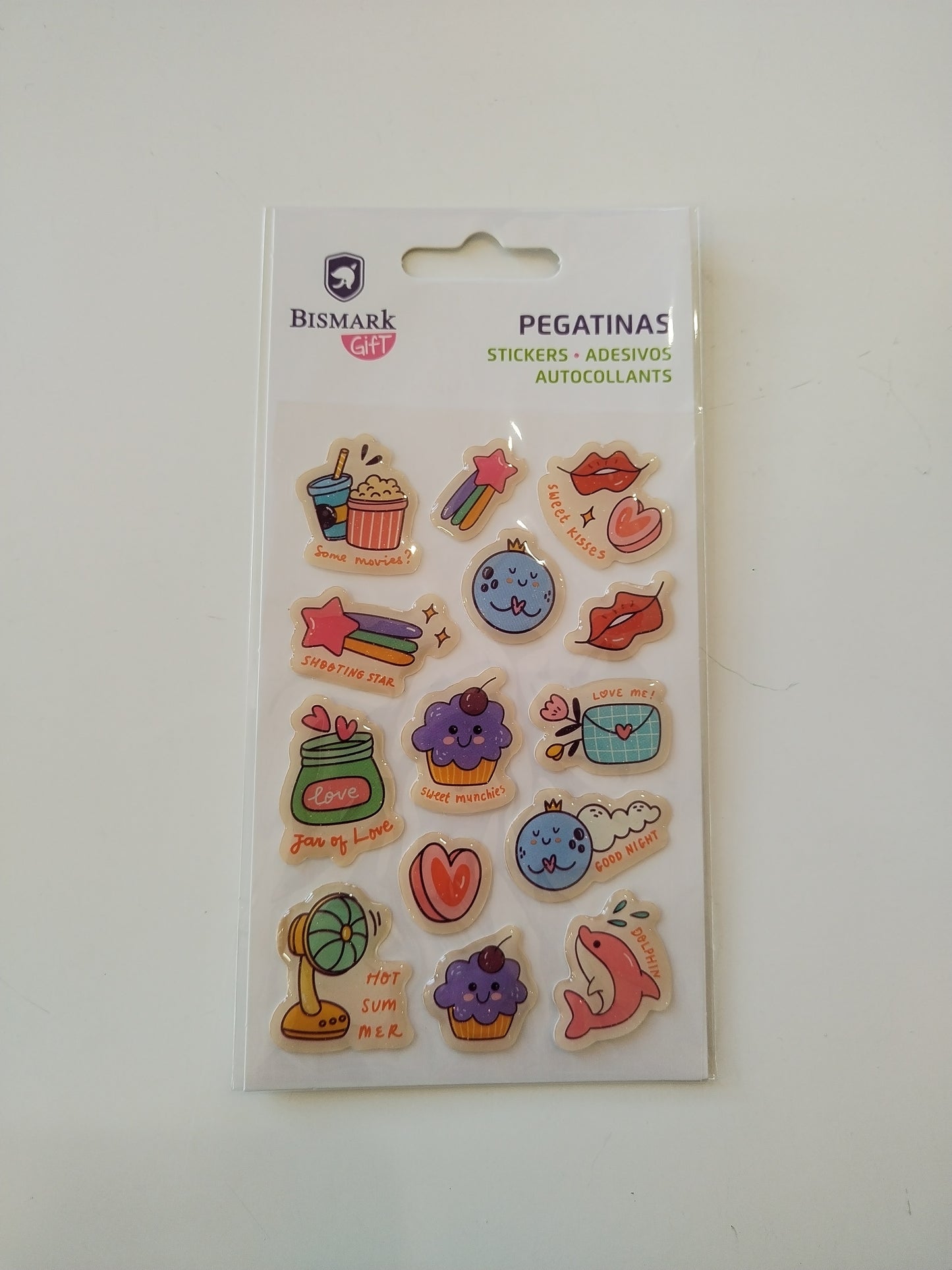 Sobre pegatinas Verano
