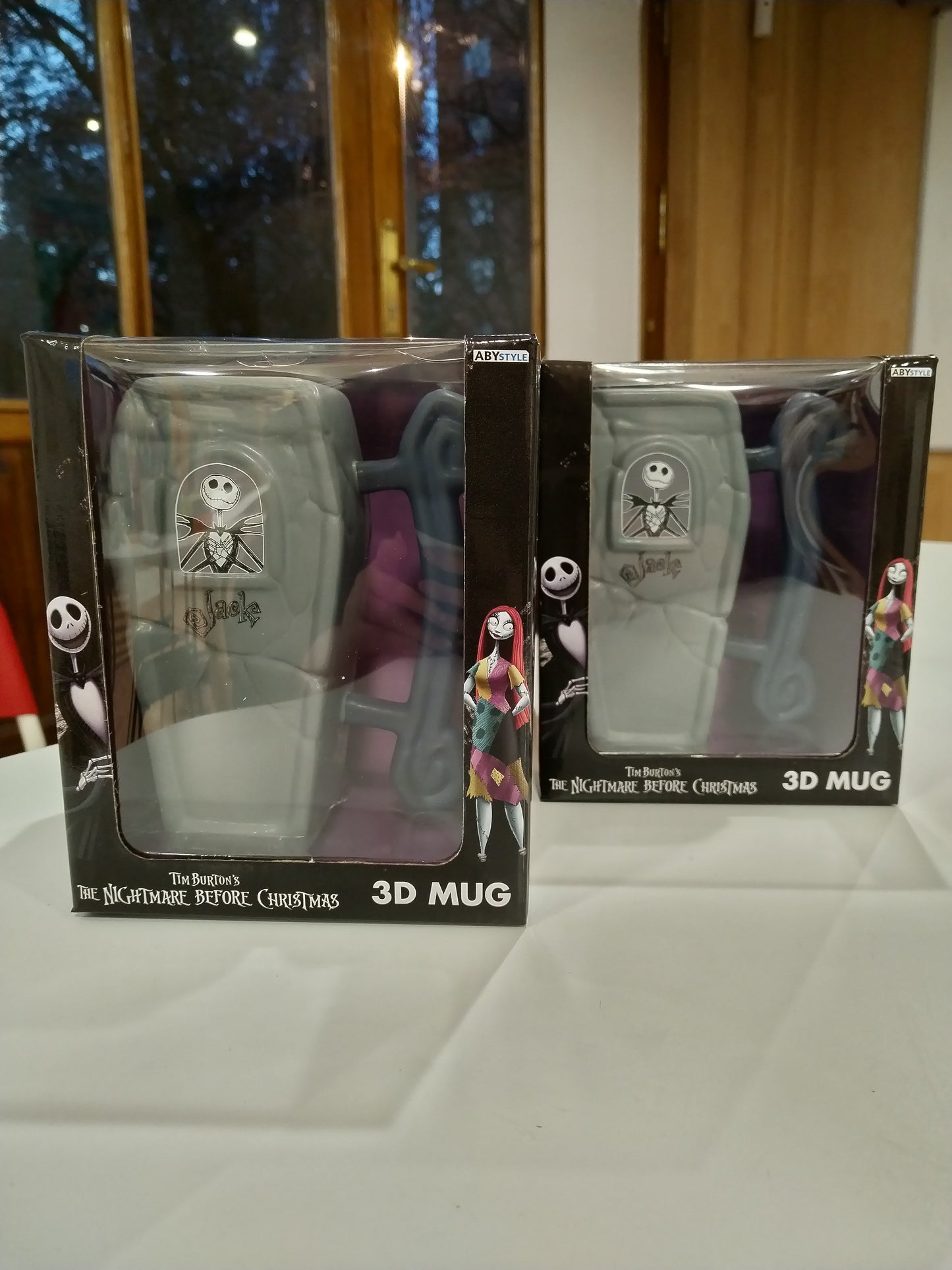 Taza 3D Disney ataúd Jack Skellington