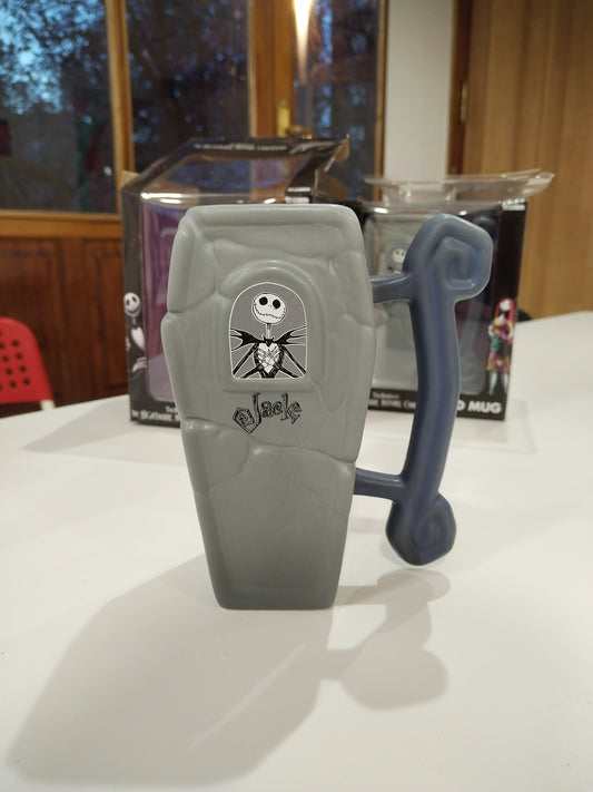Taza 3D Disney ataúd Jack Skellington