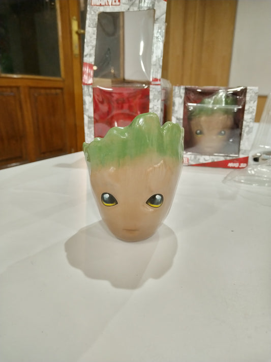 Taza 3D Marvel Groot