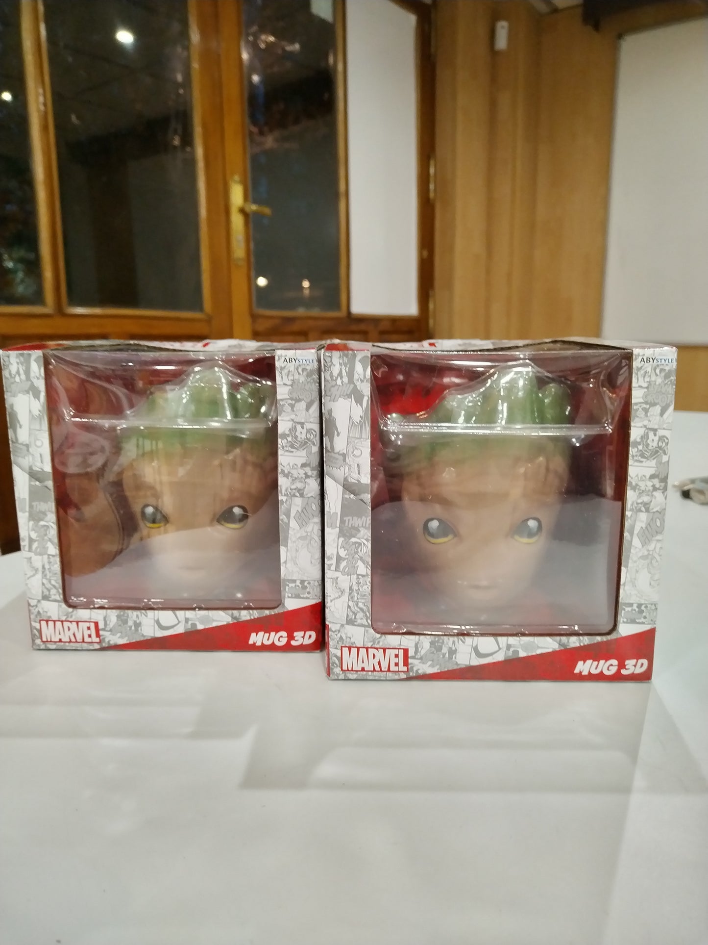 Taza 3D Marvel Groot